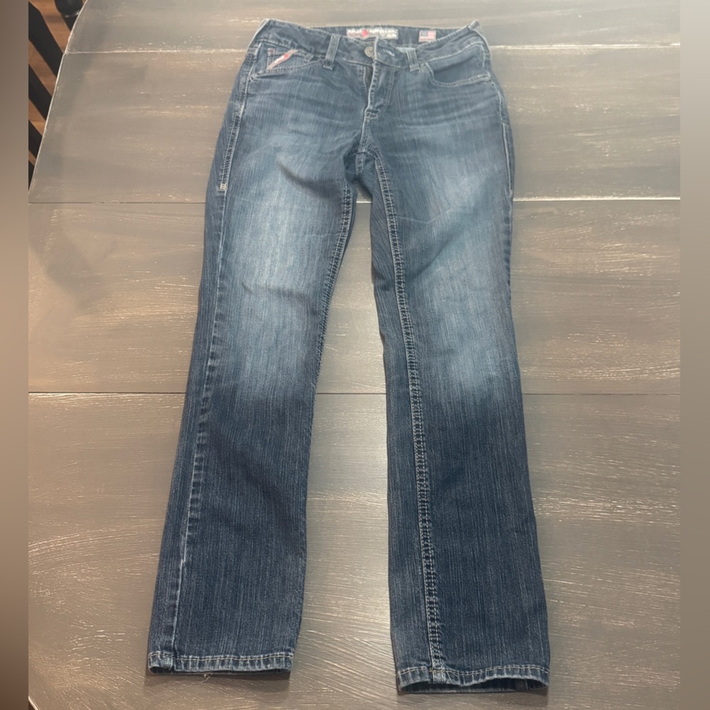 Ariat Real Denim Flame Resistant Women’s Straight Leg Jeans Size 25S